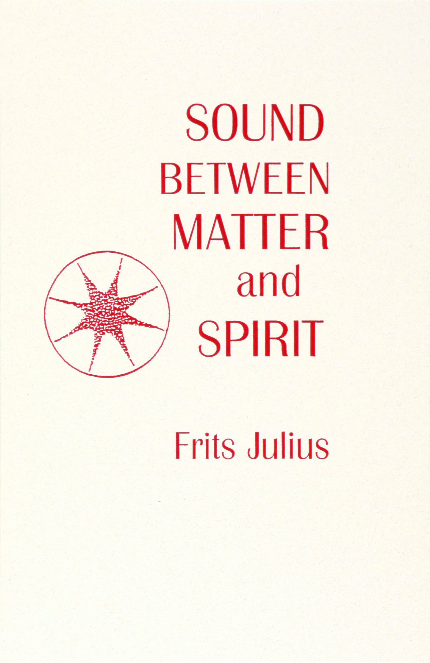 Cover image for Sound Between Matter and Spirit, isbn: 9780329979331