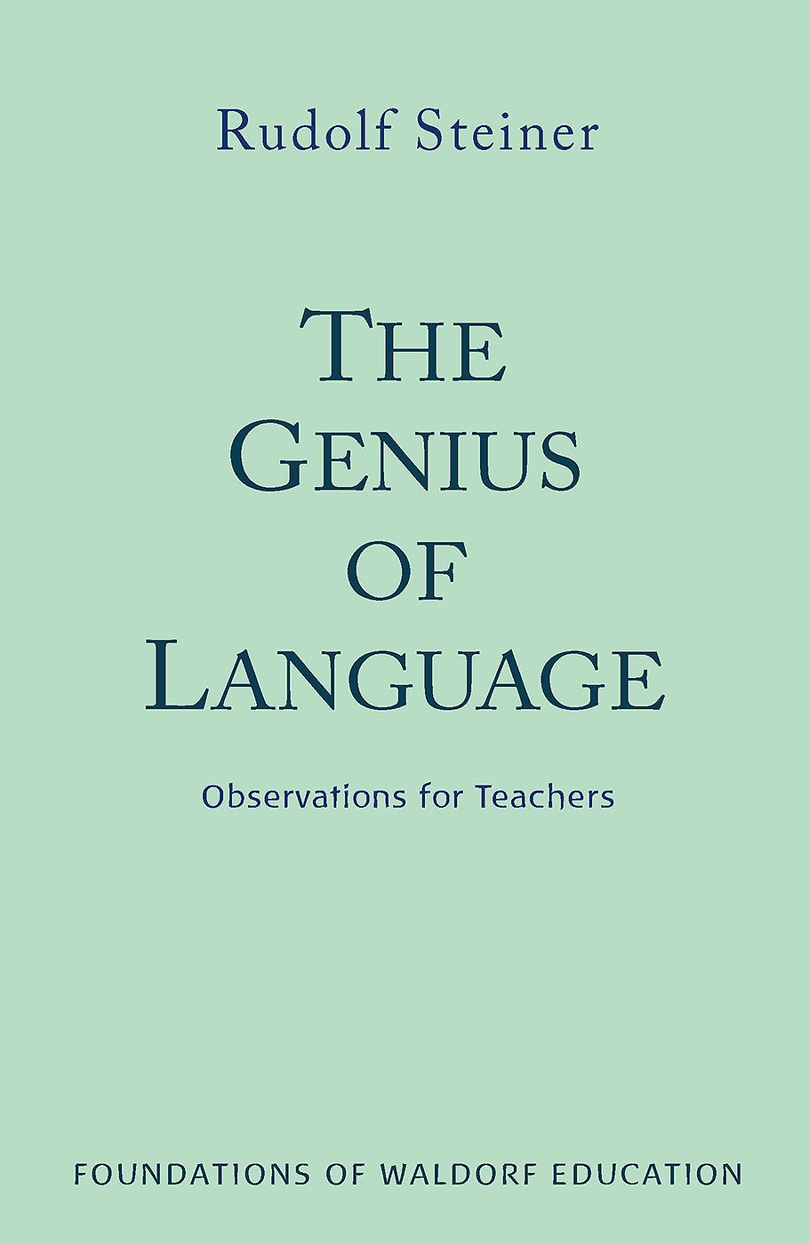 Cover image for The Genius of Language, isbn: 9780880103862