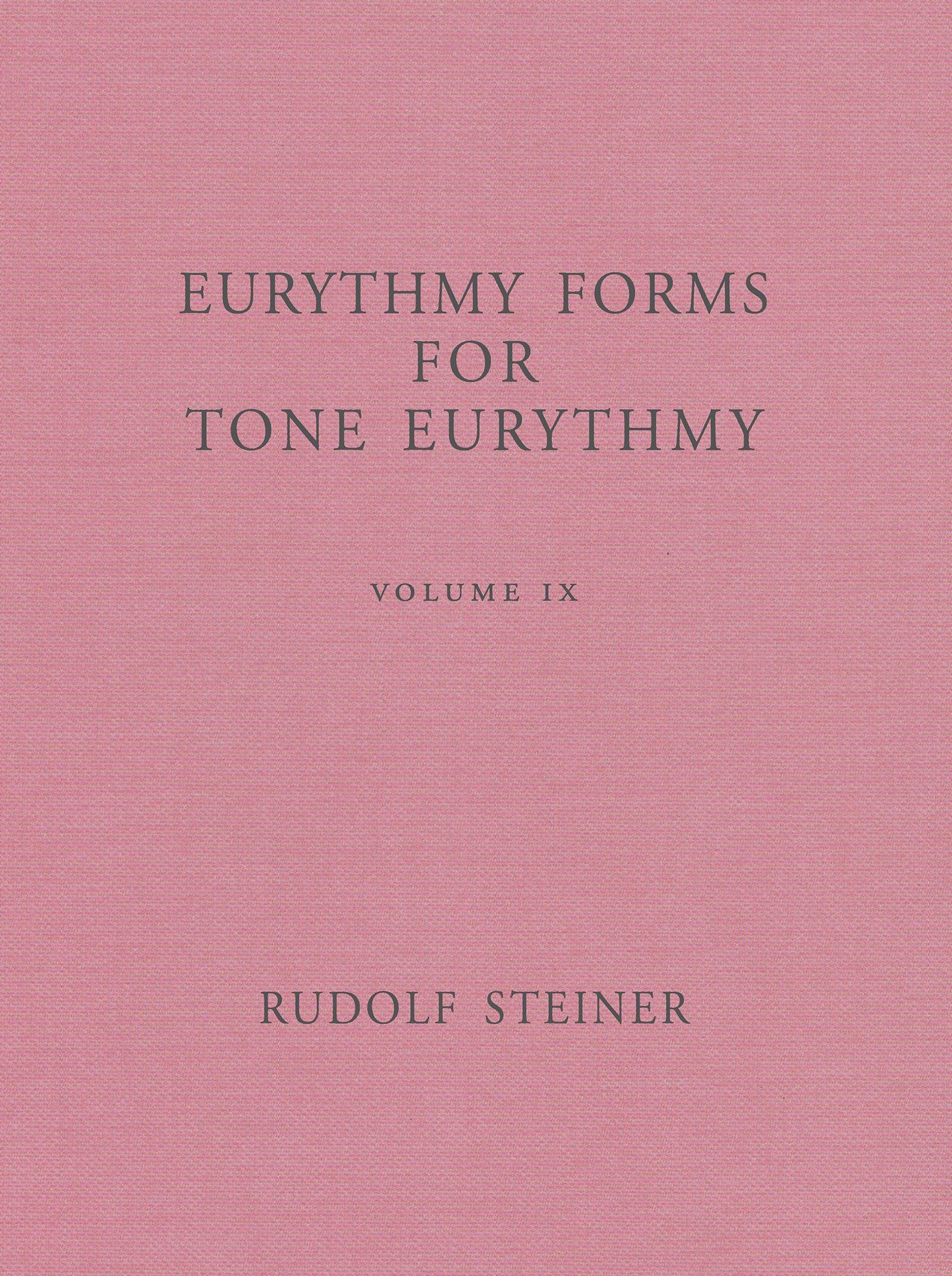 Cover image for Eurythmy Forms for Tone Eurythmy, isbn: 9781621483151
