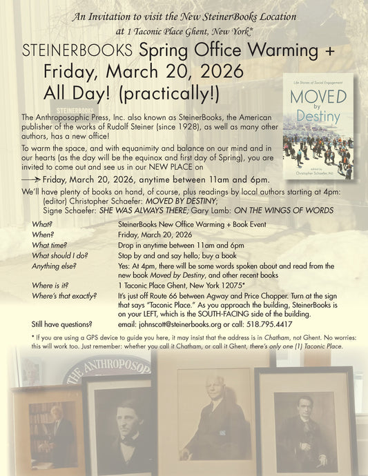 New Office Warming & Book Event: March 20, 2026