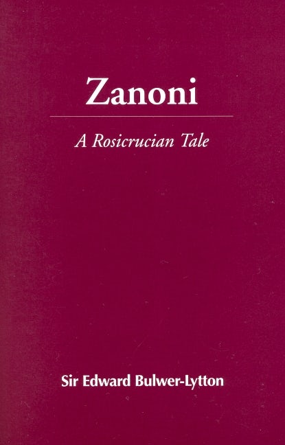 Cover image for Zanoni, isbn: 9780833400178