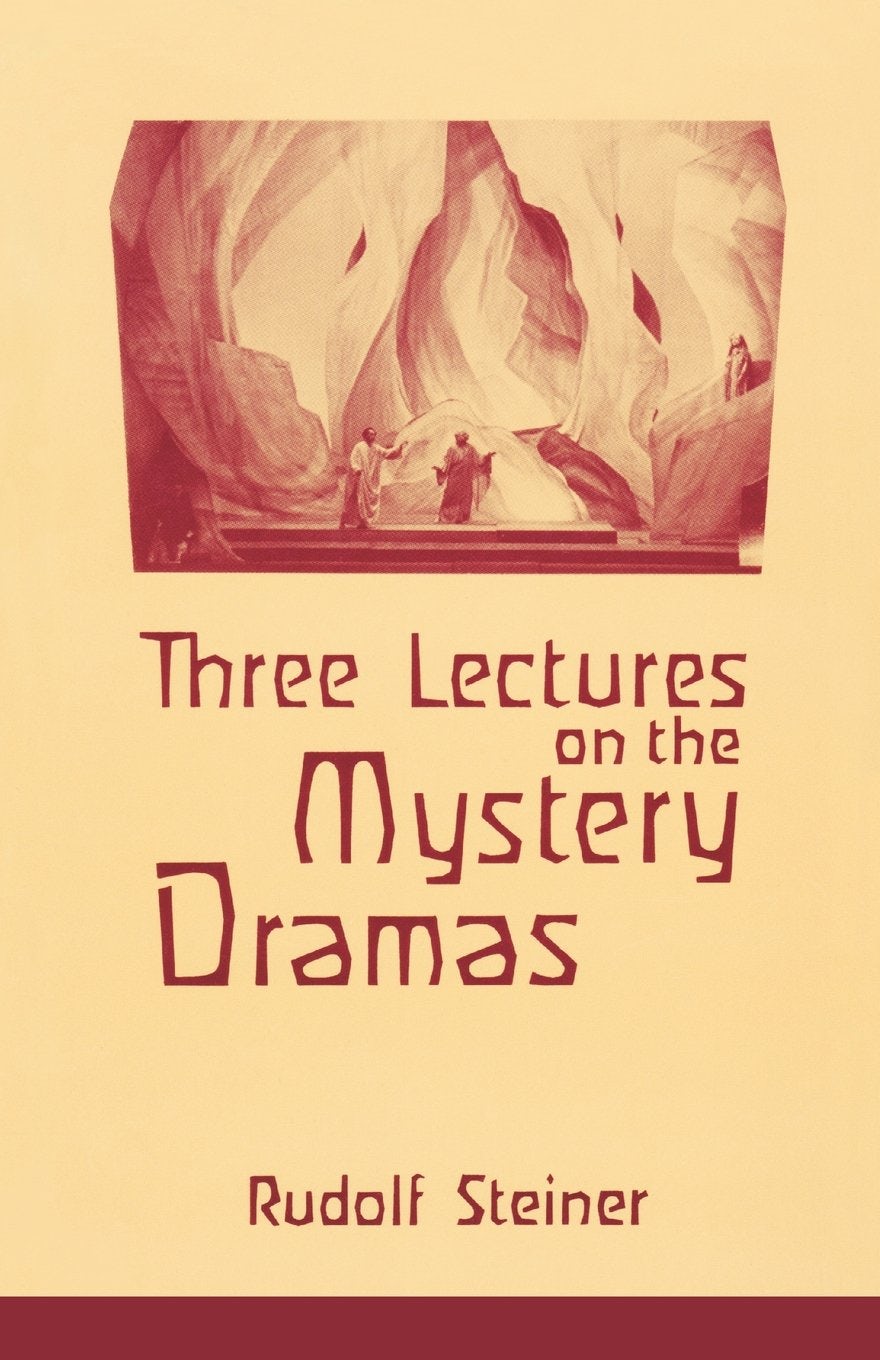 Cover image for Three Lectures on the Mystery Dramas, isbn: 9780880100601