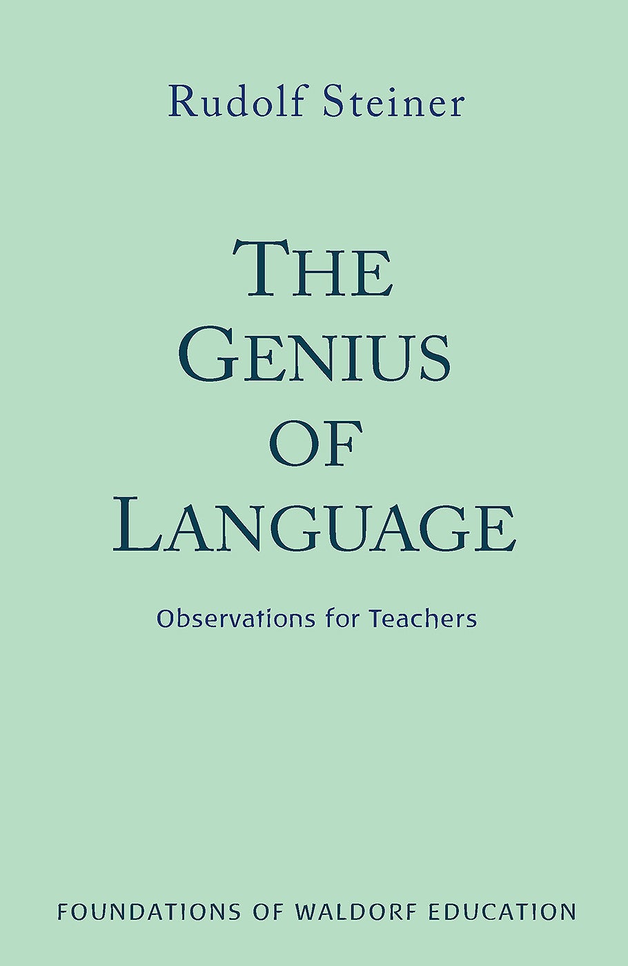 Cover image for The Genius of Language, isbn: 9780880103862