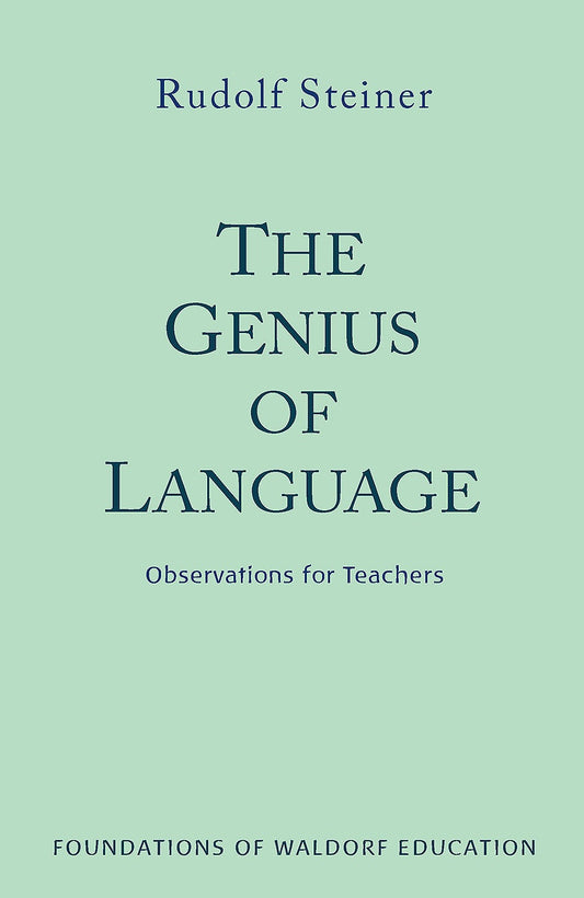 Cover image for The Genius of Language, isbn: 9780880103862