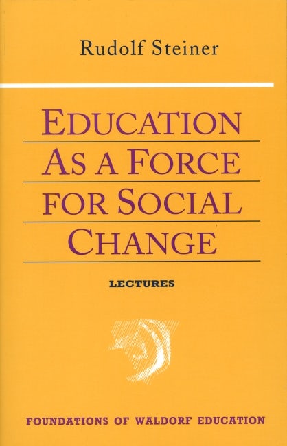 Cover image for Education as a Force for Social Change, isbn: 9780880104111