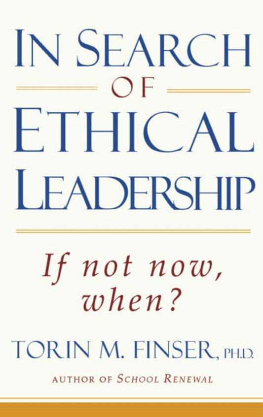Cover image for In Search of Ethical Leadership, isbn: 9780880109185