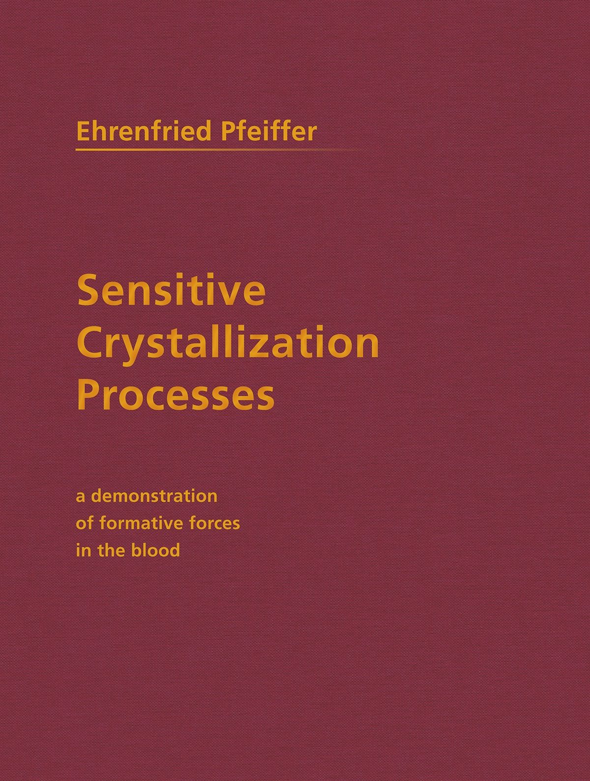 Cover image for Sensitive Crystallization Processes, isbn: 9780910142663