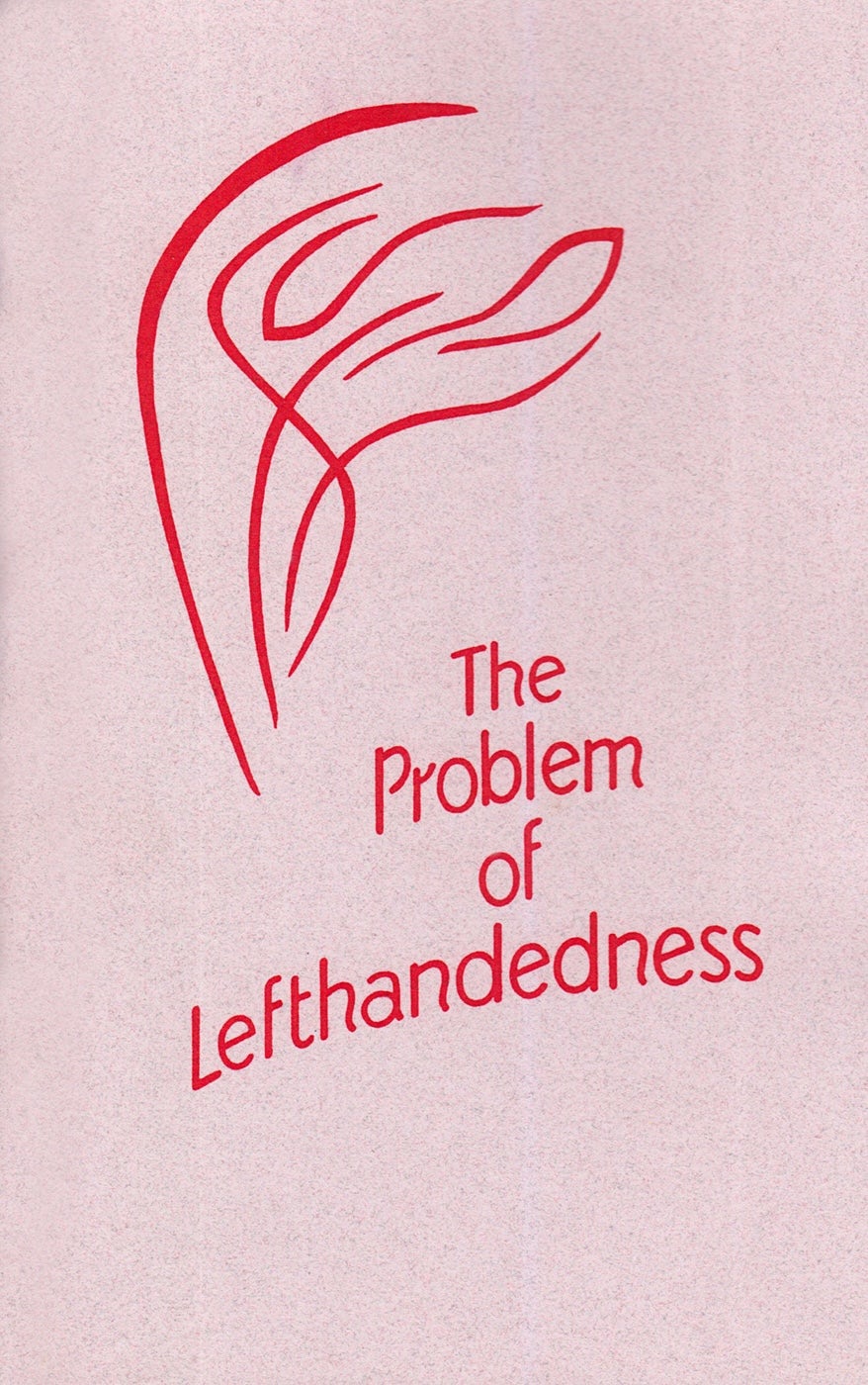 Cover image for The Problem of Lefthandedness, isbn: 9780916786830