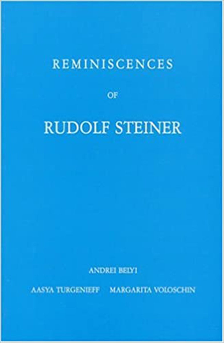 Cover image for Reminiscences of Rudolf Steiner, isbn: 9780932776136