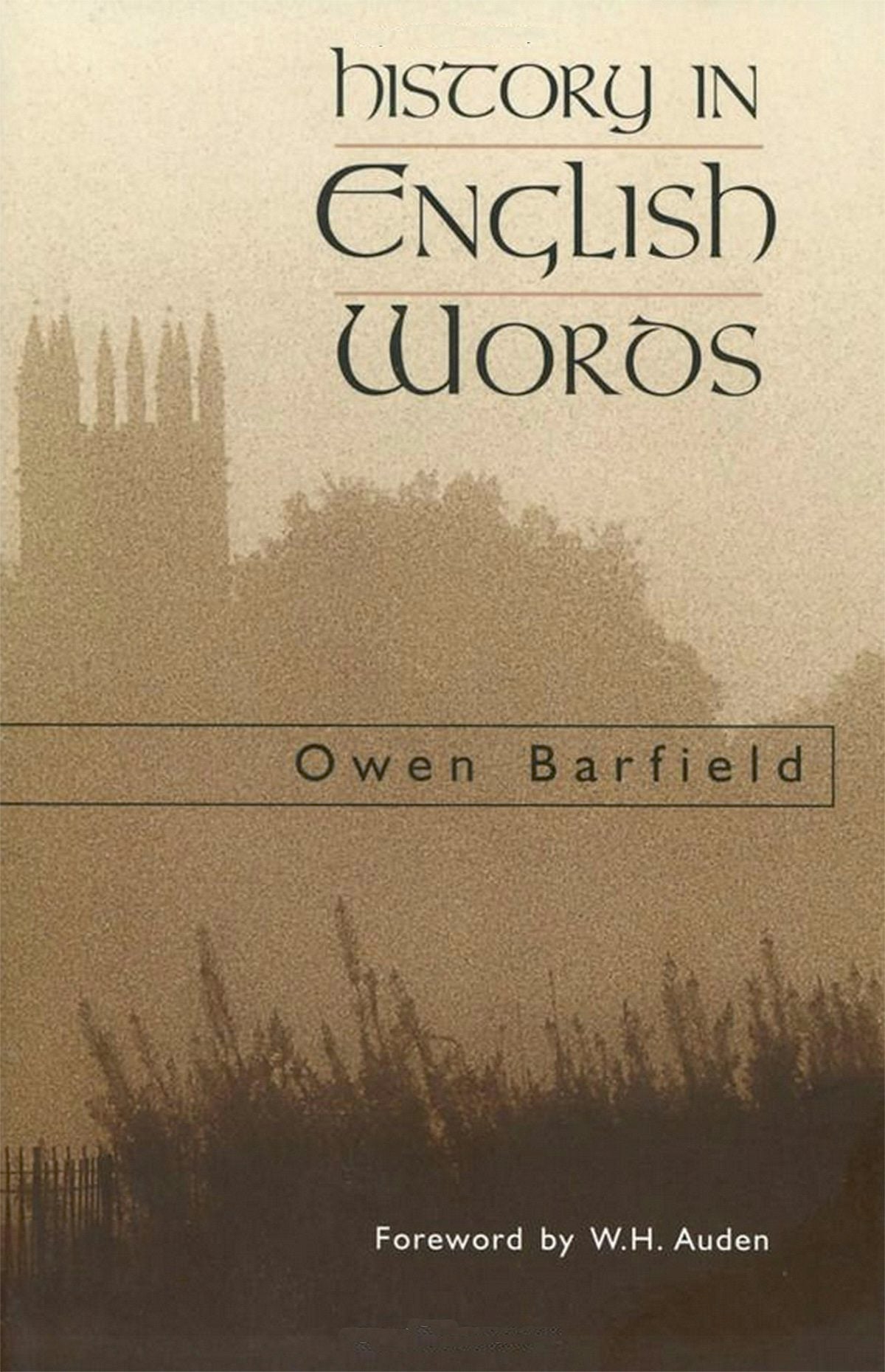 Cover image for History in English Words, isbn: 9780940262119