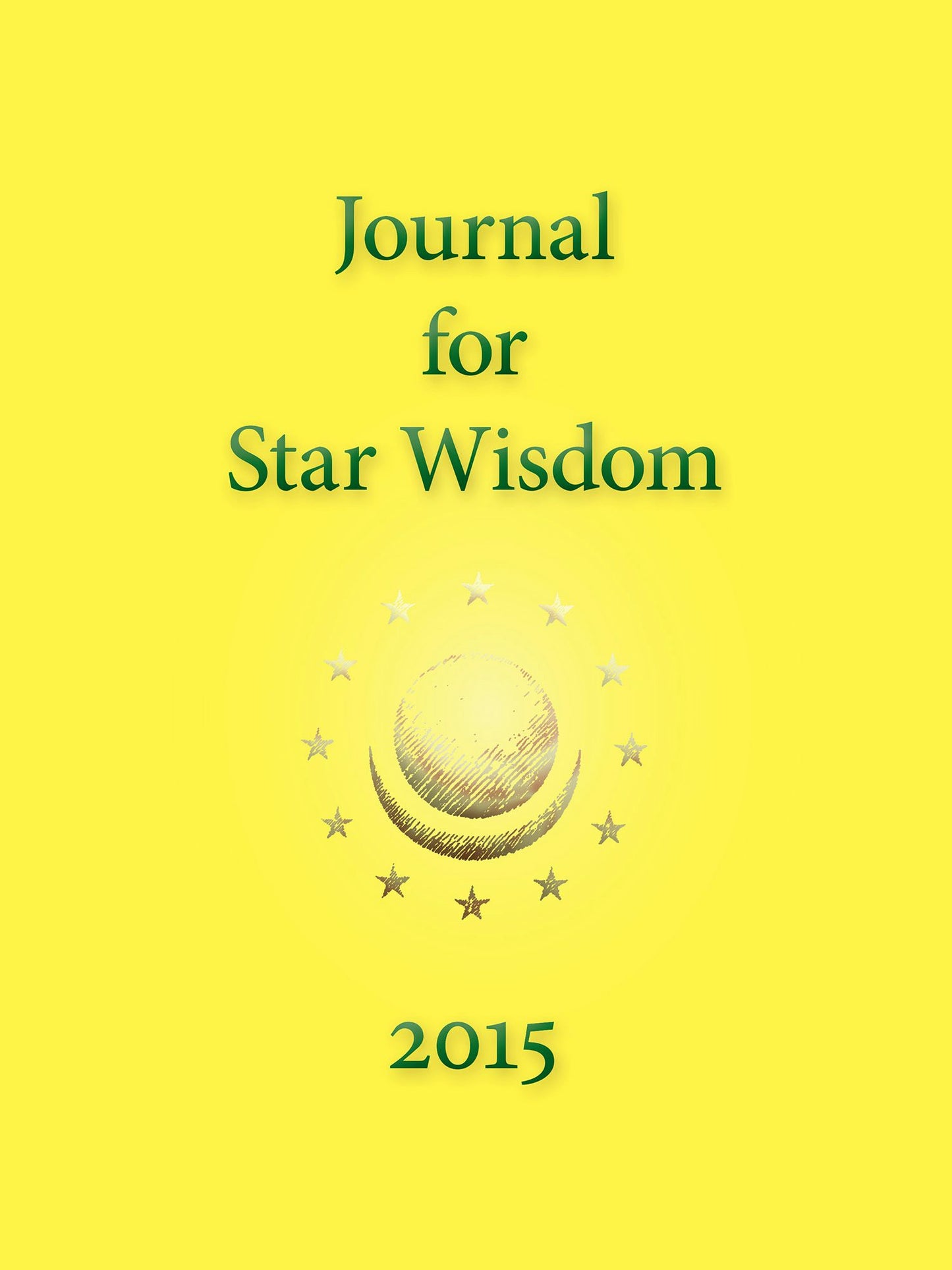 Cover image for Journal for Star Wisdom 2015, isbn: 9781584201779