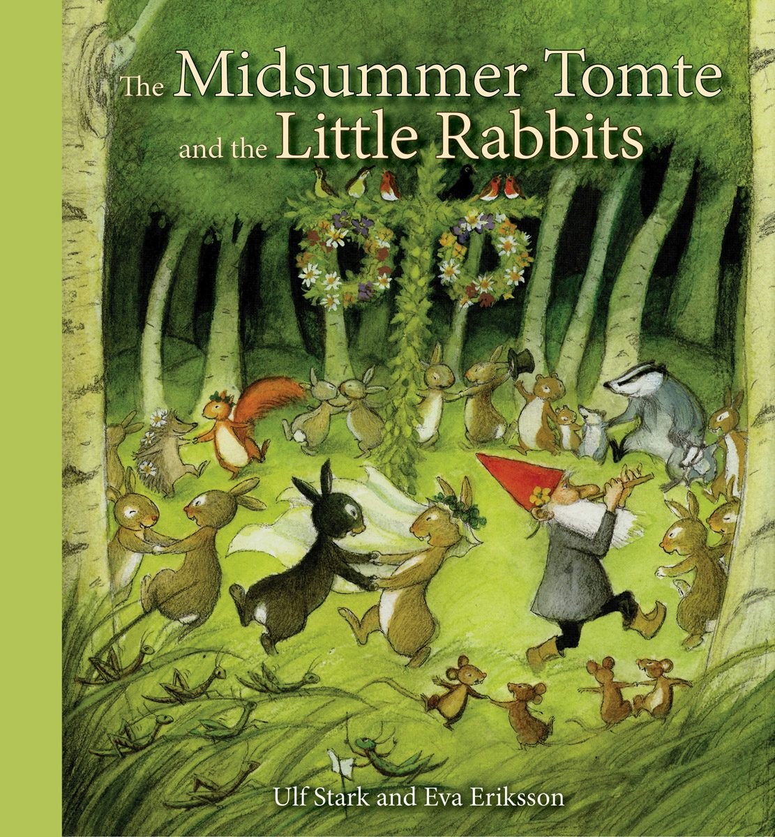 Cover image for The Midsummer Tomte and the Little Rabbits, isbn: 9781782502449