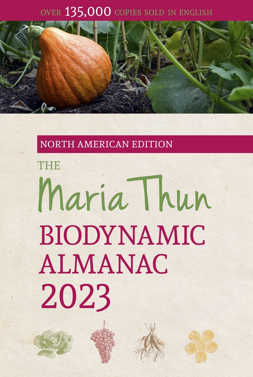 Cover image for The Maria Thun Biodynamic Almanac 2023, isbn: 9781782507949