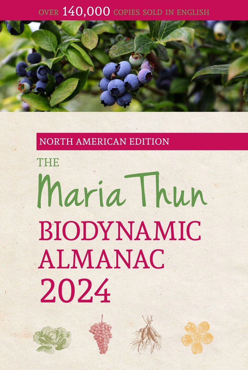 Cover image for The Maria Thun Biodynamic Almanac 2024, isbn: 9781782508717