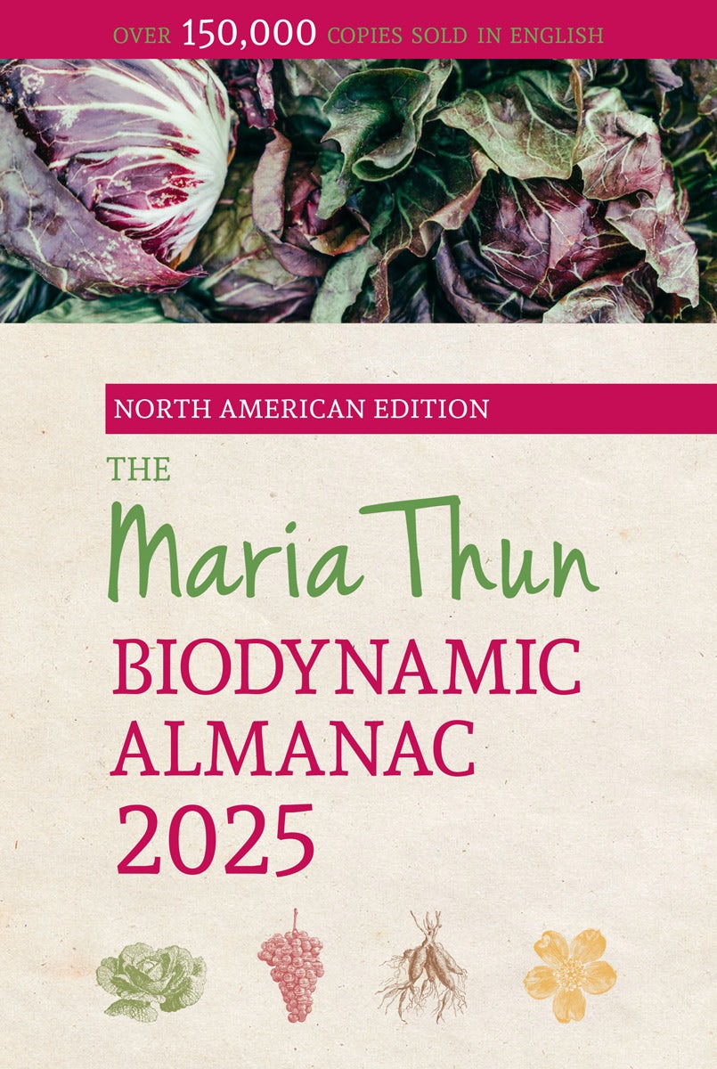 Cover image for The Maria Thun Biodynamic Almanac 2025, isbn: 9781782509165