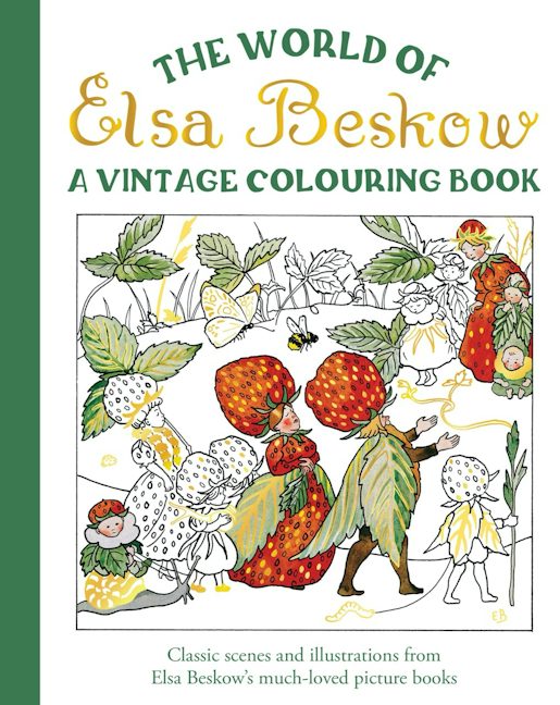 Cover image for The World of Elsa Beskow: A Vintage Colouring Book, isbn: 9781835750100