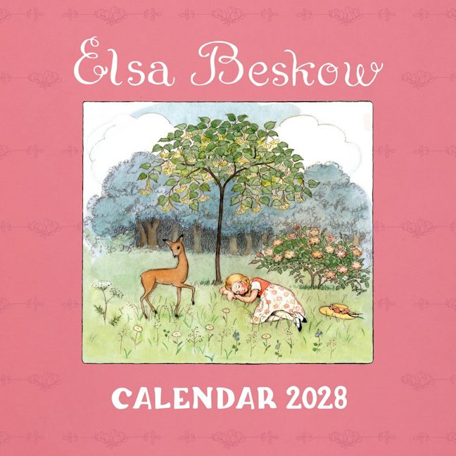 Cover image for Elsa Beskow Calendar 2028, isbn: 9781835750384