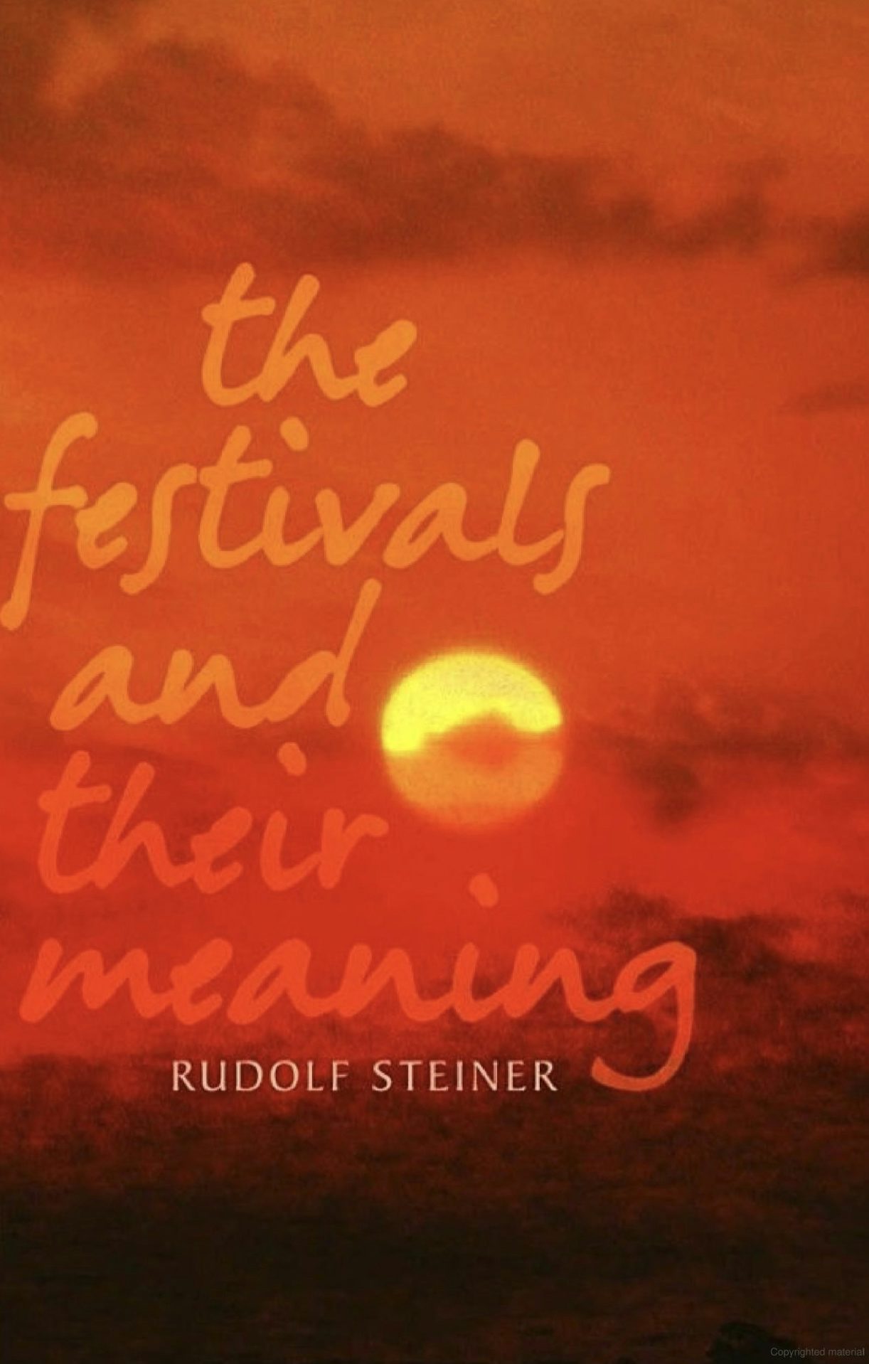 Cover image for The Festivals and Their Meaning, isbn: 9781855840454