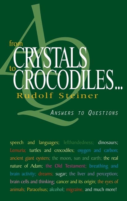 Cover image for From Crystals to Crocodiles . . ., isbn: 9781855841079