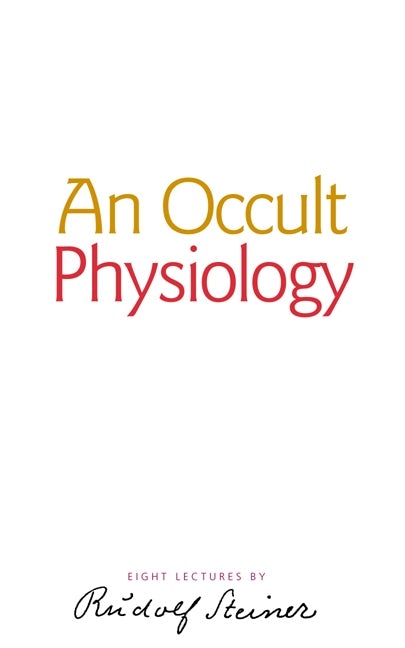 Cover image for An Occult Physiology, isbn: 9781855841413