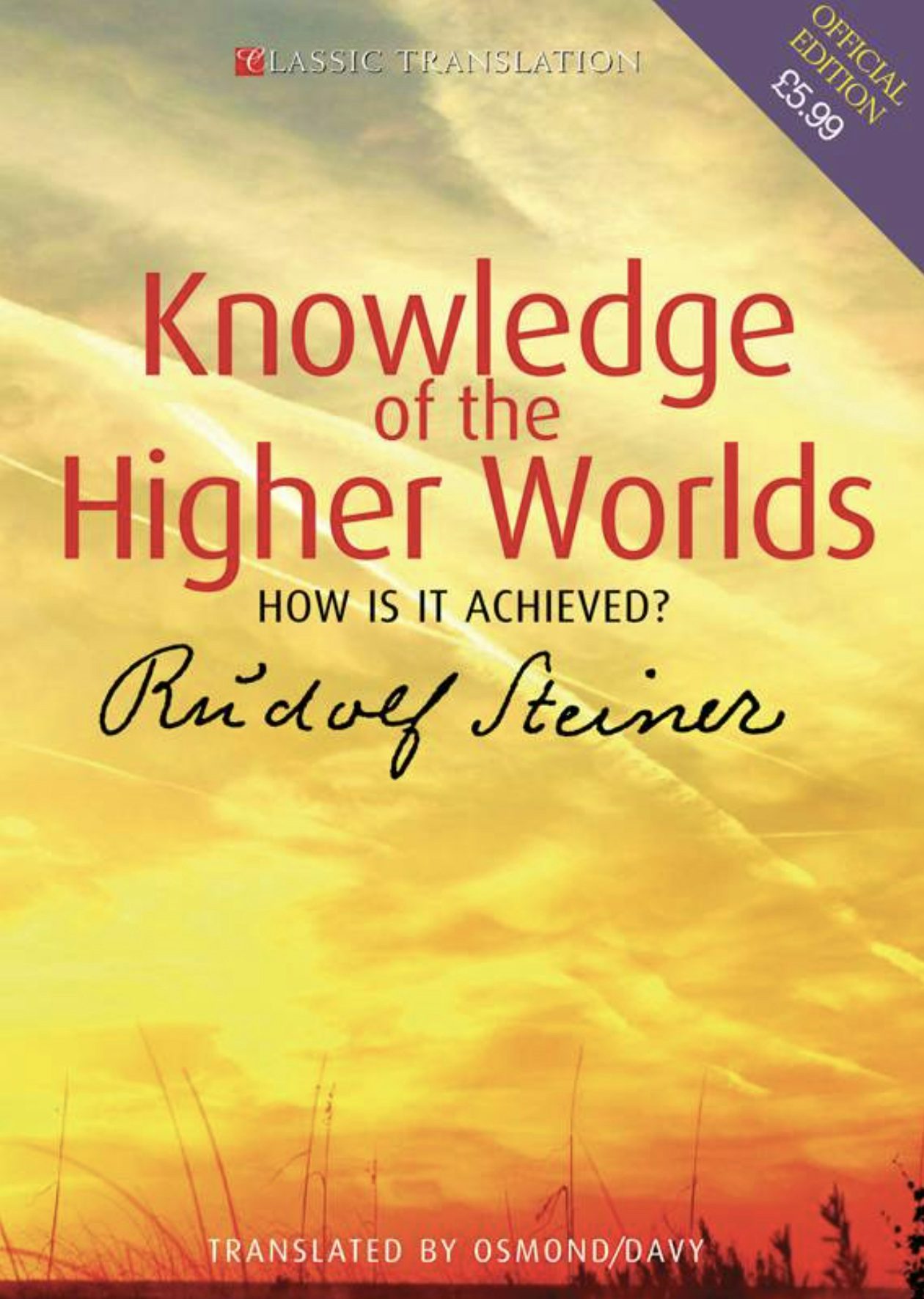 Cover image for Knowledge of the Higher Worlds, isbn: 9781855841437