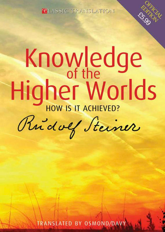 Cover image for Knowledge of the Higher Worlds, isbn: 9781855841437