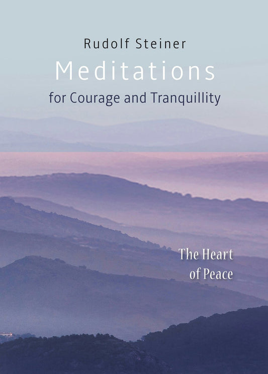 Cover image for Meditations for Courage and Tranquillity, isbn: 9781855845534