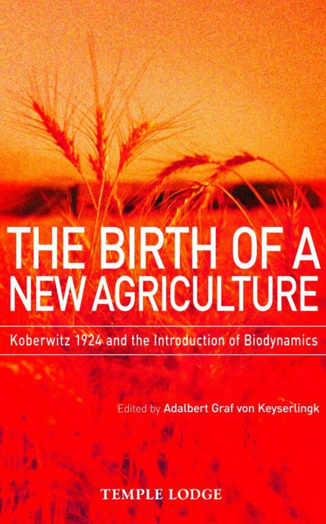 Cover image for The Birth of a New Agriculture, isbn: 9781906999056