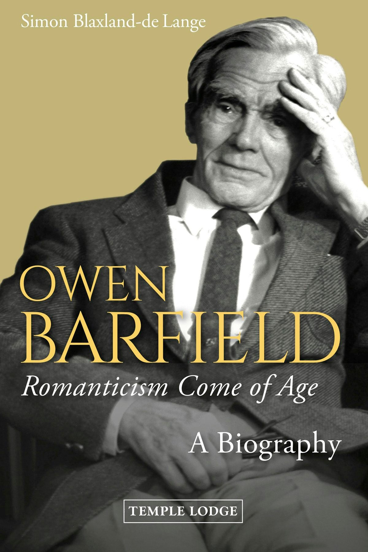 Cover image for Owen Barfield, Romanticism Come of Age, isbn: 9781912230723